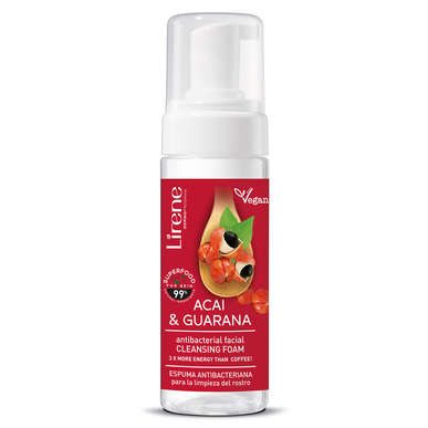 Lirene Açai Guaraná Antibakteerinen puhdistusvaahto 150 ml