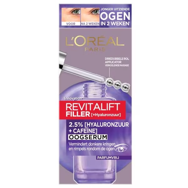 L'Oréal Paris Revitalift Filler Eye Serum<br>20ml - Všetky typy pleti