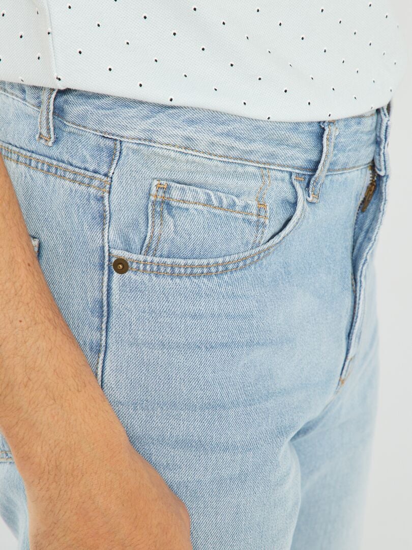 Normale jeans maat L34 - blauw