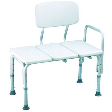 Banco de bañera de aluminio García 1 unidad 1 unidad