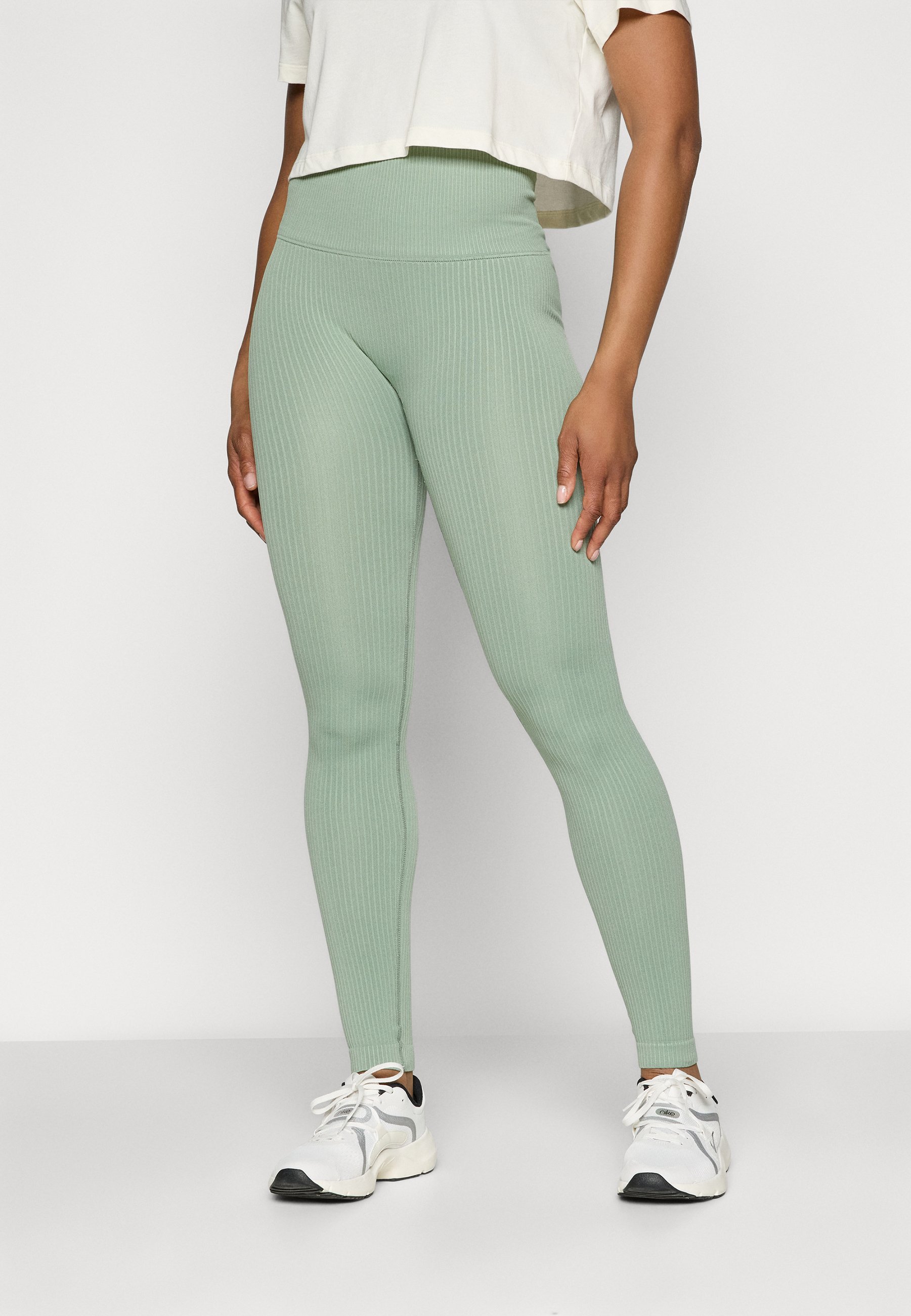Björn Borg STUDIO SEAMLESS - Leggings - lichtgroen