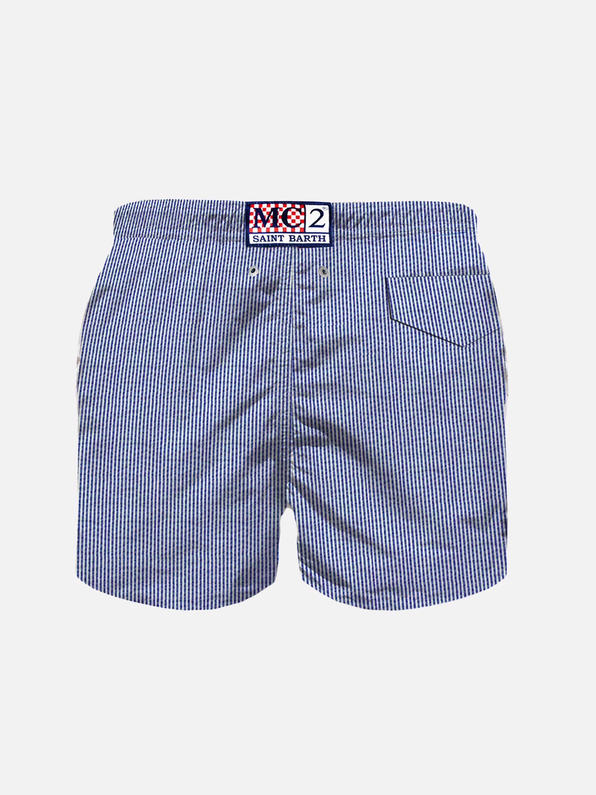 Costume da bagno da bambino con righe