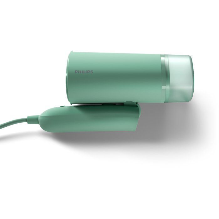 Vaporizador de ropa portátil - PHILIPS - STH3010/70 - Vaporizador plegable Serie 3000 - Vapor continuo de 20 g/min - 1000 W - Listo en 30 segundos - Verde