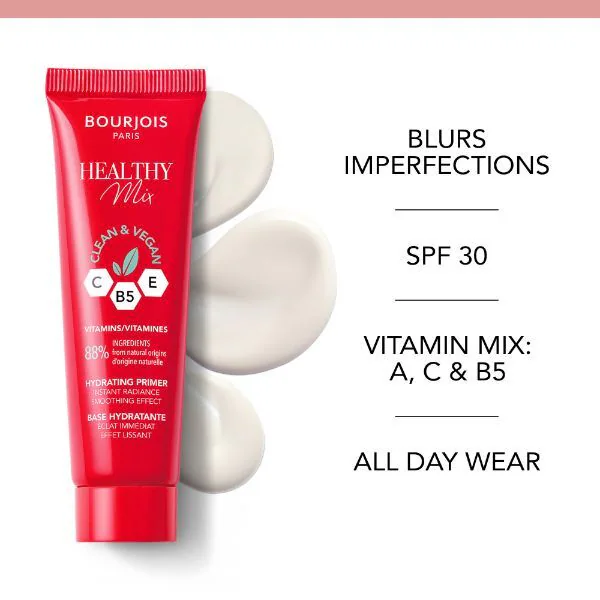 Primer anti-fadiga e suavizante Bourjois Healthy Mix