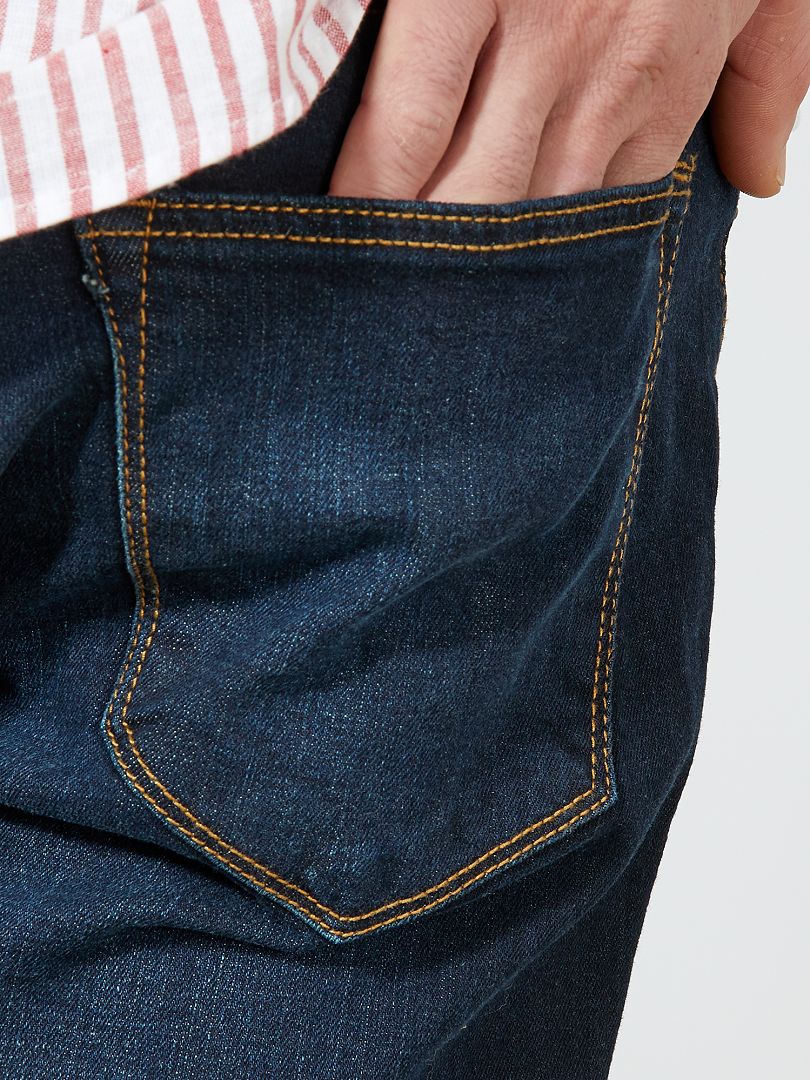 Calça jeans ecológica Slim Fit tamanho L34 - Azul Índigo