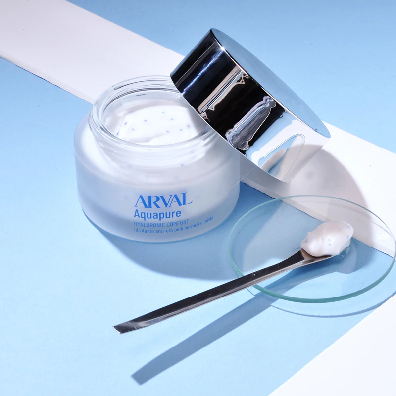 Creme hidratante antienvelhecimento Arval Aquapure Hyaluronic Comfort