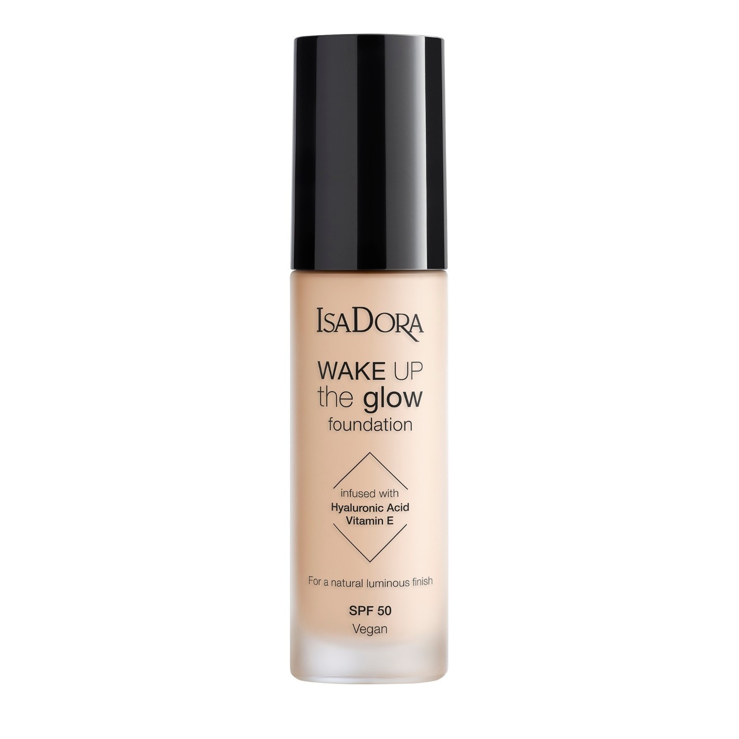 Isadora Foundation Wake Up The Glow - makiažo pagrindas, 30 ml