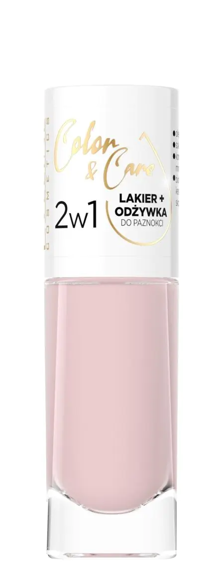 Eveline Color & Care Lakier do paznokci z formułą pielęgnującą 118