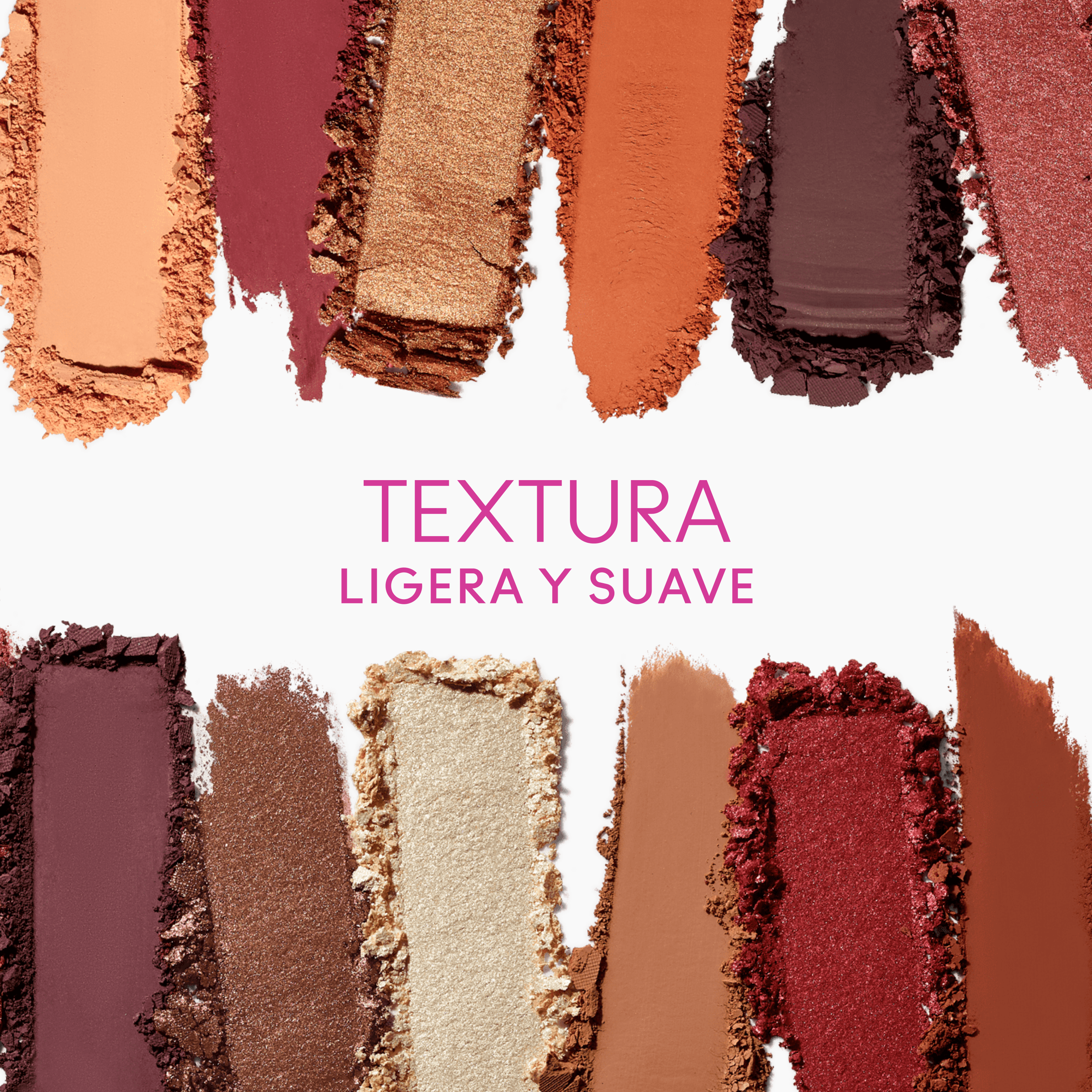 Paleta očných tieňov Connect In Colour Future Flame Luxusný očný make-up