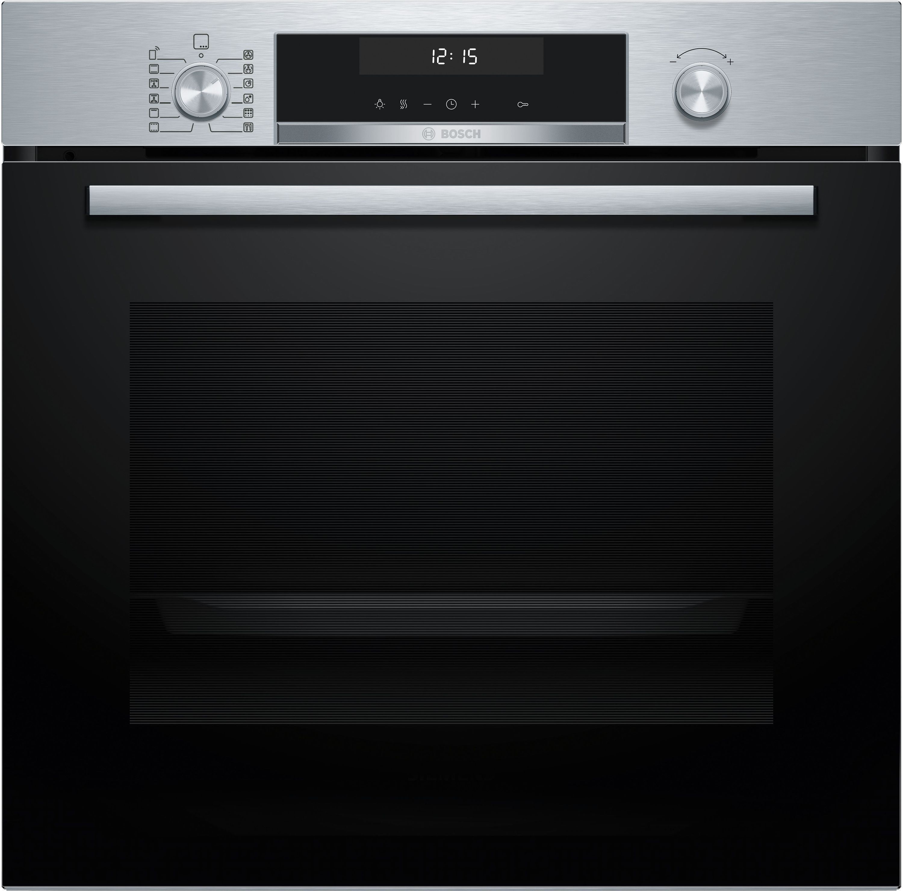 BOSCH Serie 6 - Forno pirolitico HBG578ES7 + Forno a microonde da incasso BFL554MS0