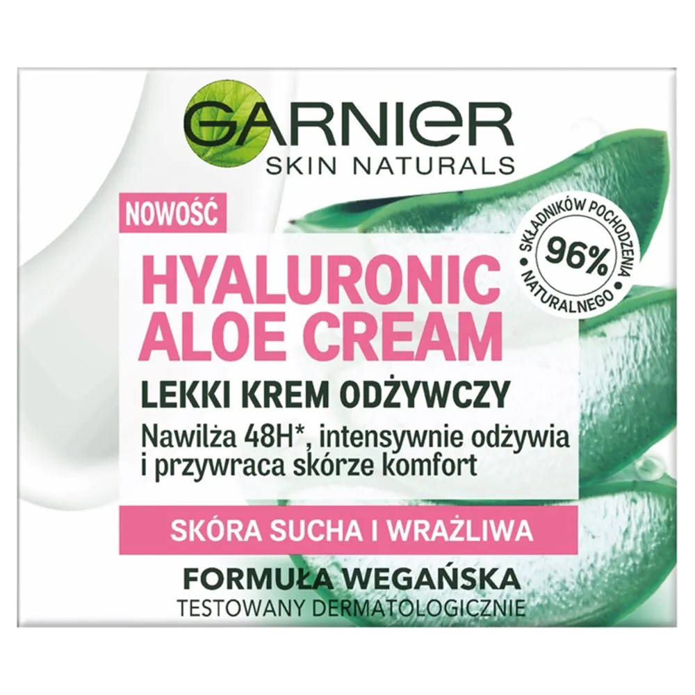 Garnier Hyaluronic Aloe Krem odżywczy do twarzy