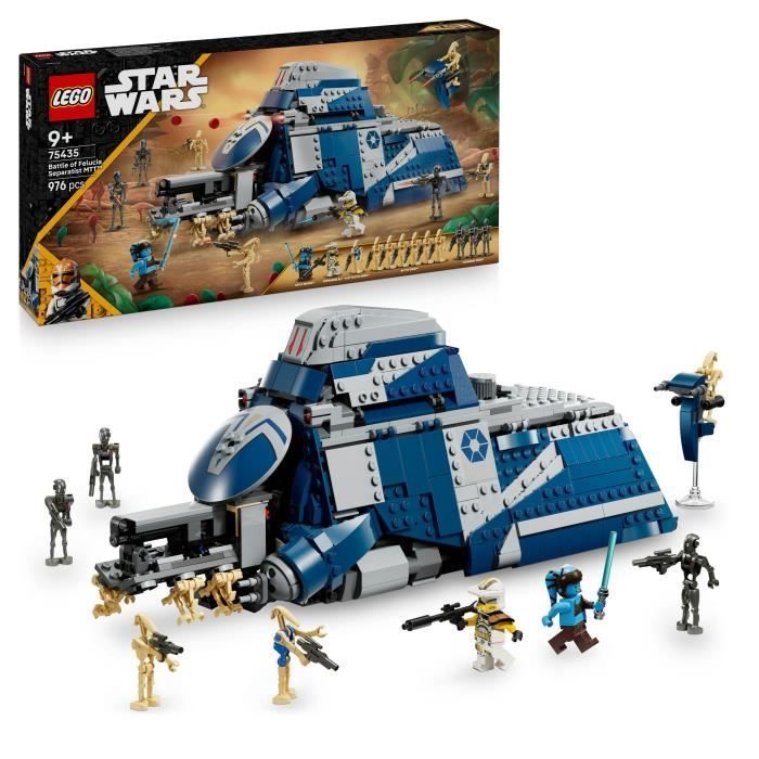LEGO Star Wars 75435 Le Guerre dei Cloni La Battaglia Separatista di Felucia MTT