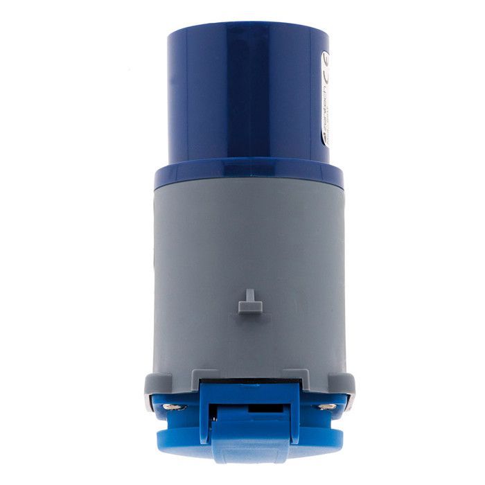 Paquete de 4 adaptadores compactos e inalámbricos, hembra 2P+E de 16A a macho CEE17, para camping y navegación - Zenitech