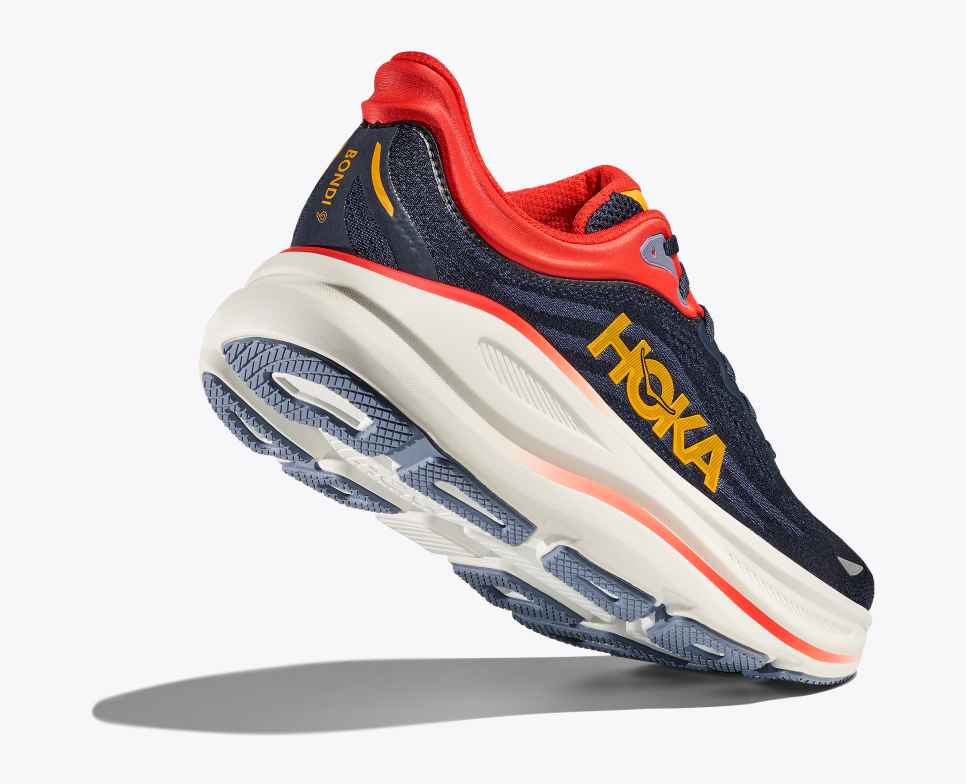 HOKA Bondi 9 Varsity Bleu marine / Bleu nautique