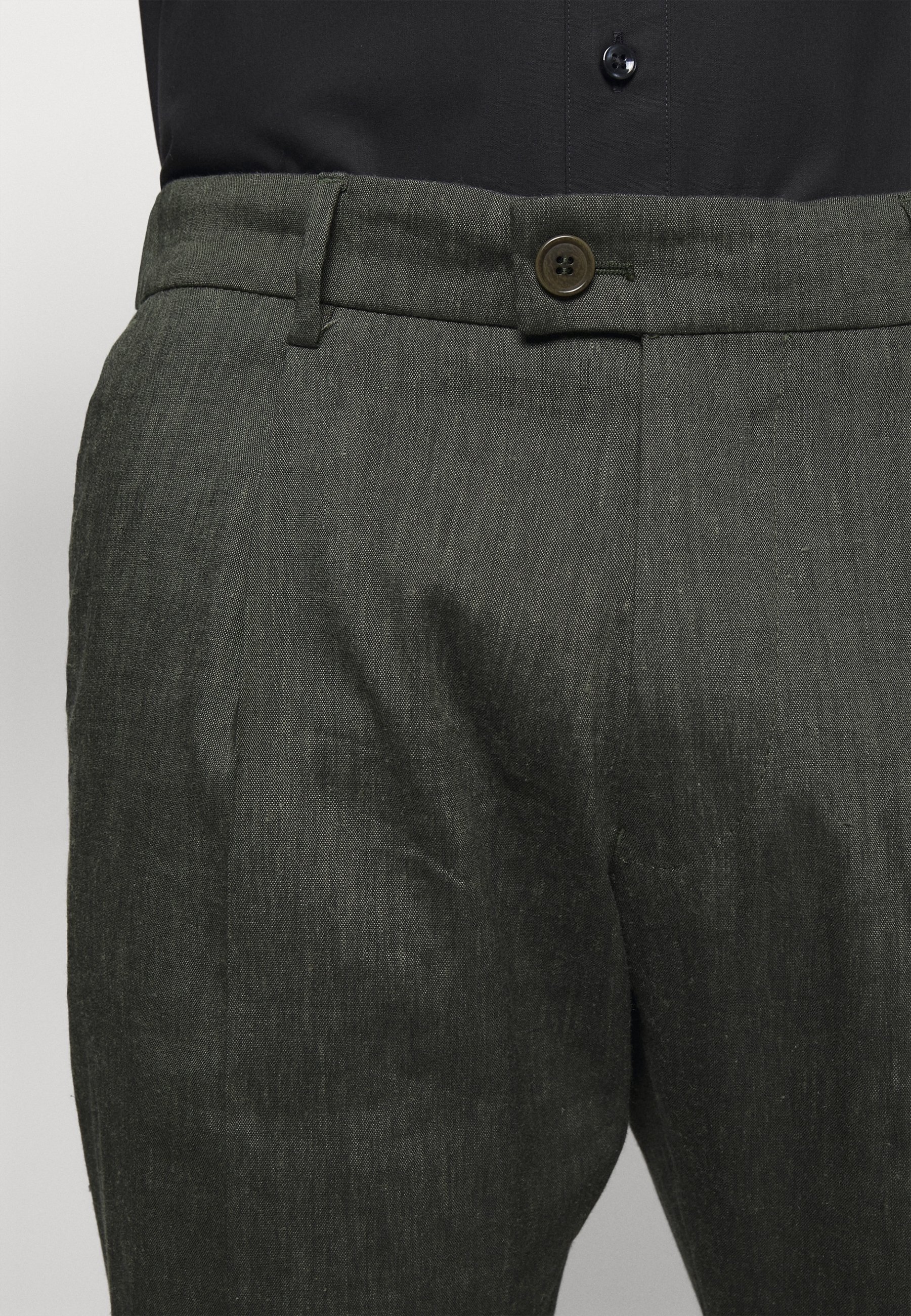 Pantalon de costume DRYKORN - olive chiné
