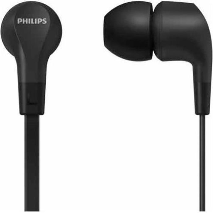 Auriculares - PHILIPS - Con cable - Intraurales - Resistentes al sudor - 13 g