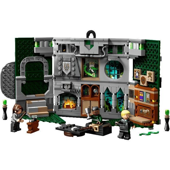 LEGO Harry Potter 76410 Le blason de la maison Serpentard Cadeaux Jouets Objets de collection 9+