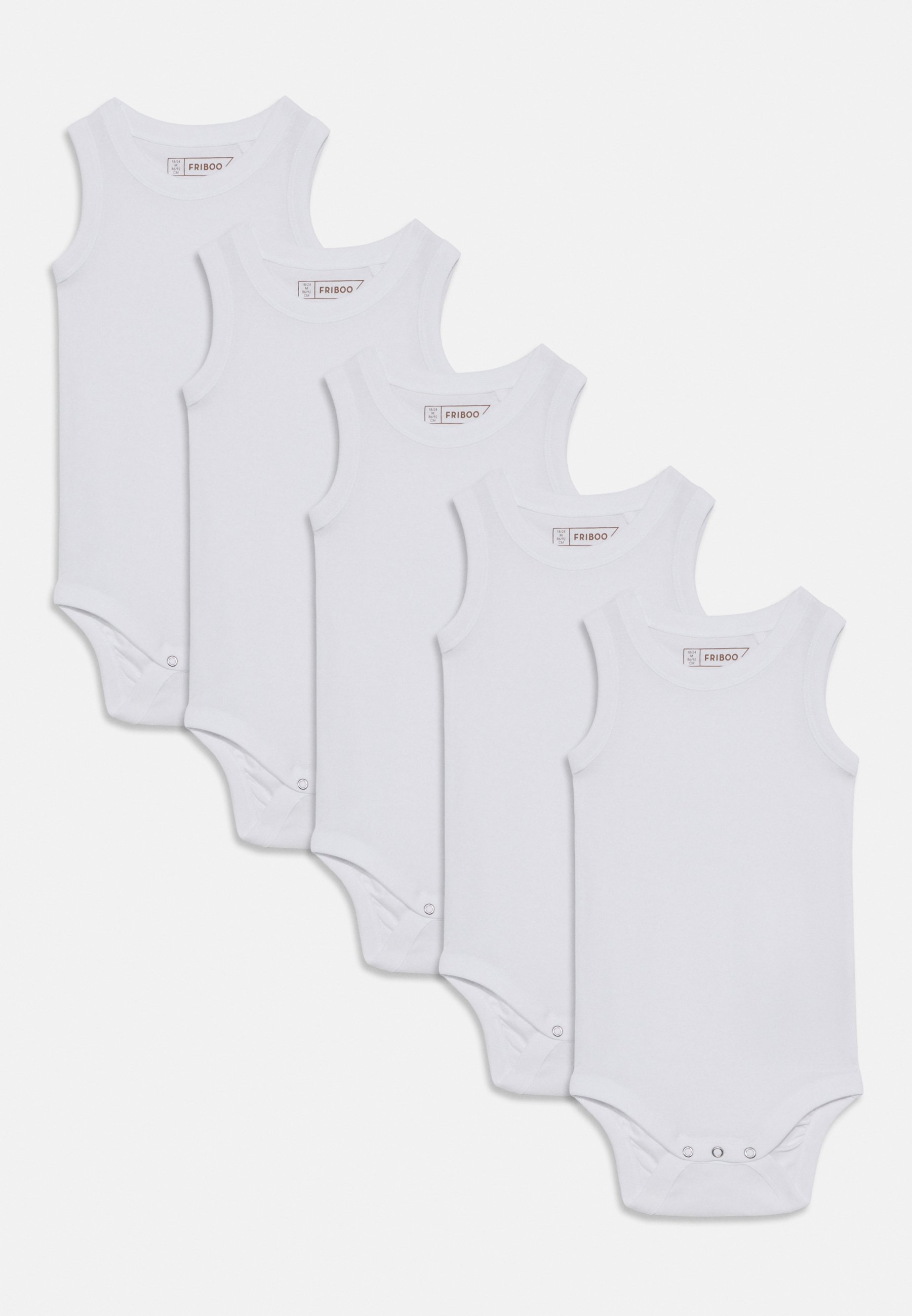 Friboo 5 PACK - Body - bílá