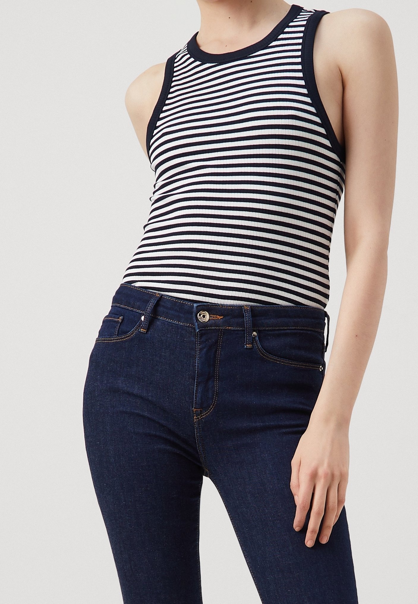 Tommy Hilfigeri kitsad teksad - sinine denim