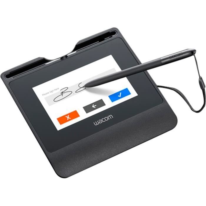 Tablette écran signature WACOM STU540 - Noir - Stylo sensible à la pression - Surface antireflet
