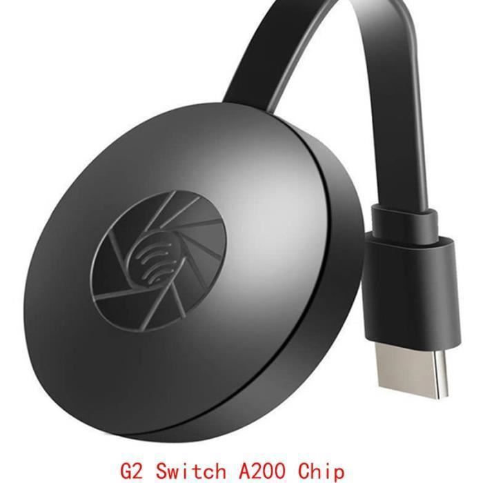 Ricevitore-decoder, dongle TV con schermo wireless, 1080P, compatibile con HDMI, DLNA Cast, Chrome, Google Label
