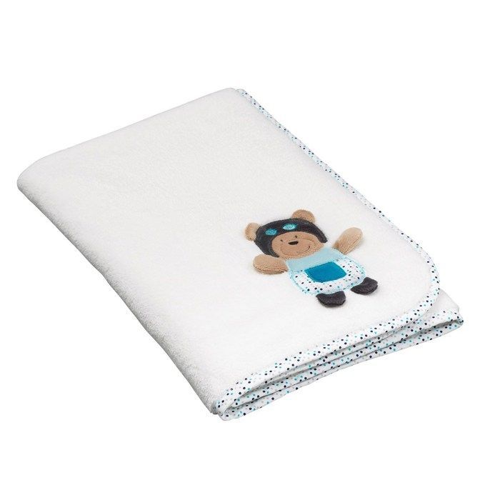 Funda de poliéster blanca
