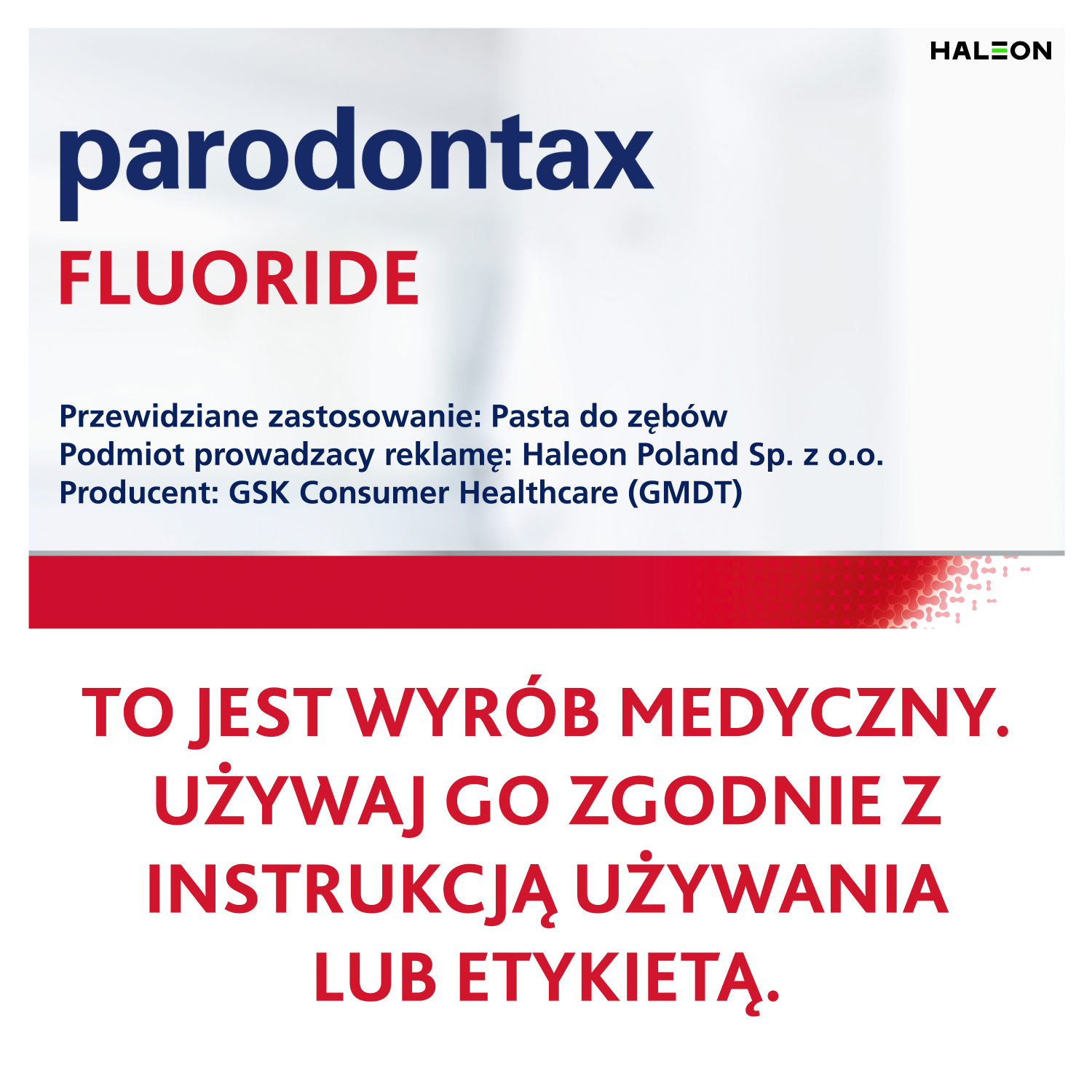 Pastă de dinți Parodontax cu fluorură 75ml