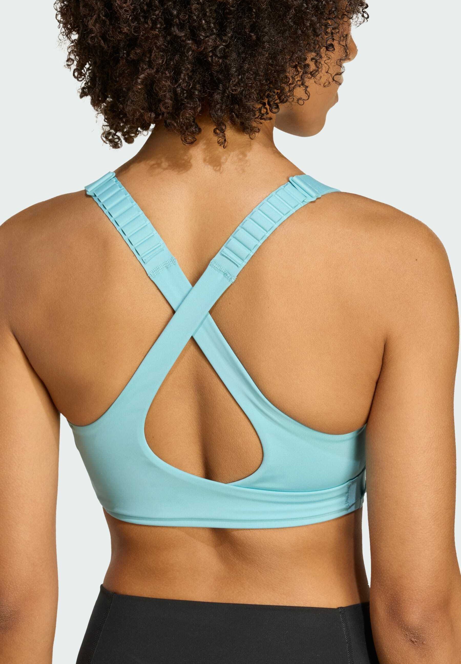 adidas Performance FASTIM - Sportbeha met hoge ondersteuning - mintgroen