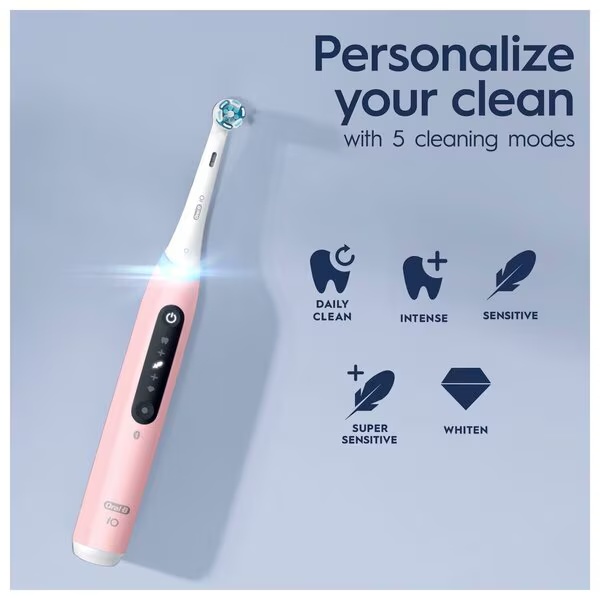 Oral-B iO Series 5s електрична четкица за зубе<br>розе боје