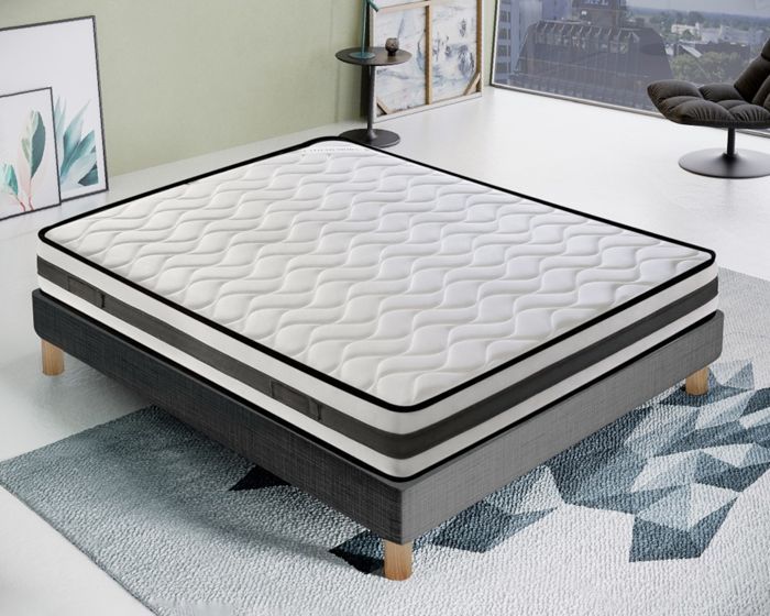 180x200 cm Foam Mattress - High Density - Reversible - Summer/Winter Side - Fenis Model