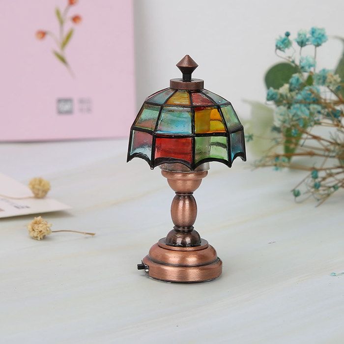 Lampada a LED SALALIS per casa delle bambole, accessori per casa delle bambole, giochi elettronici