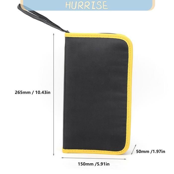 Cassetta portautensili piccola Tbest Tool Hardware RTG-86, borsa per riporre utensili e accessori, cassetta portautensili per accessori industriali