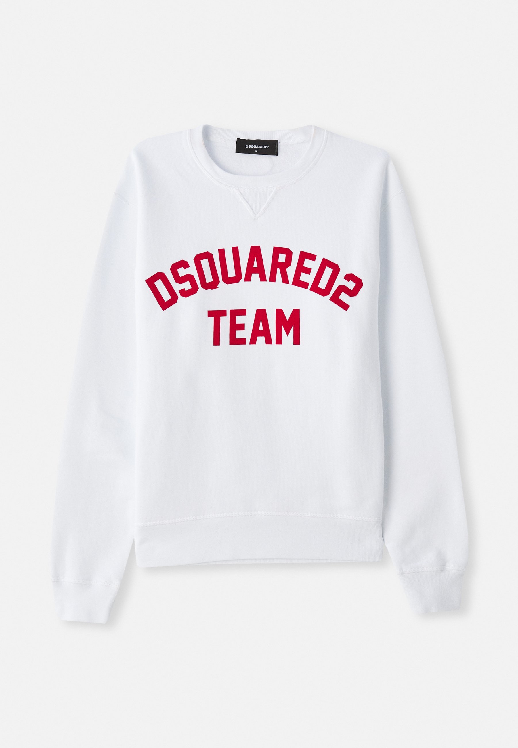 Felpa girocollo Dsquared2 COOL FIT - bianca