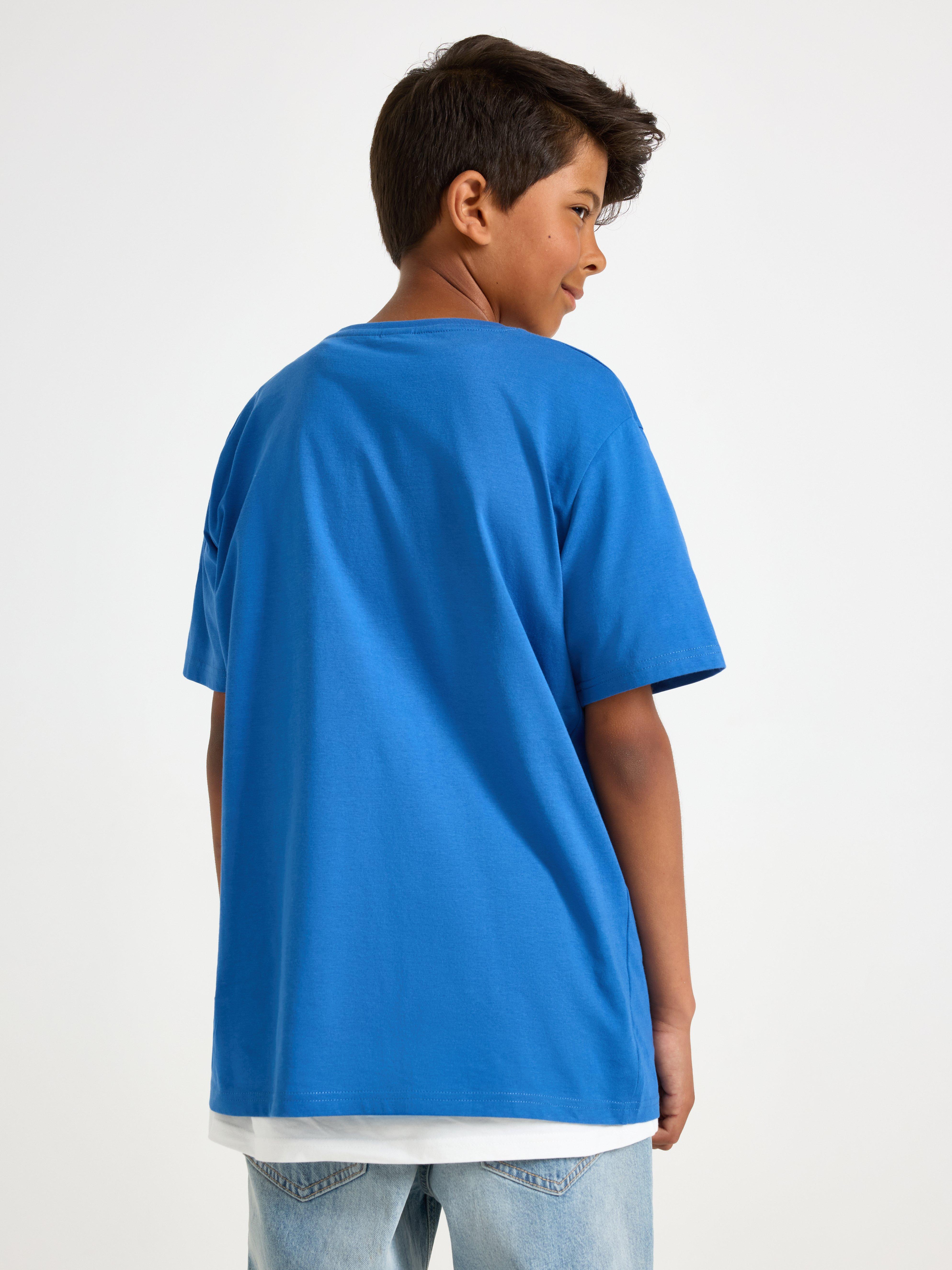 Camiseta azul
