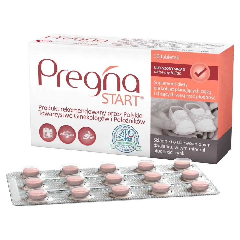 Pregna Start, Suplement diety dla kobiet planujących ciążę, Tabletki