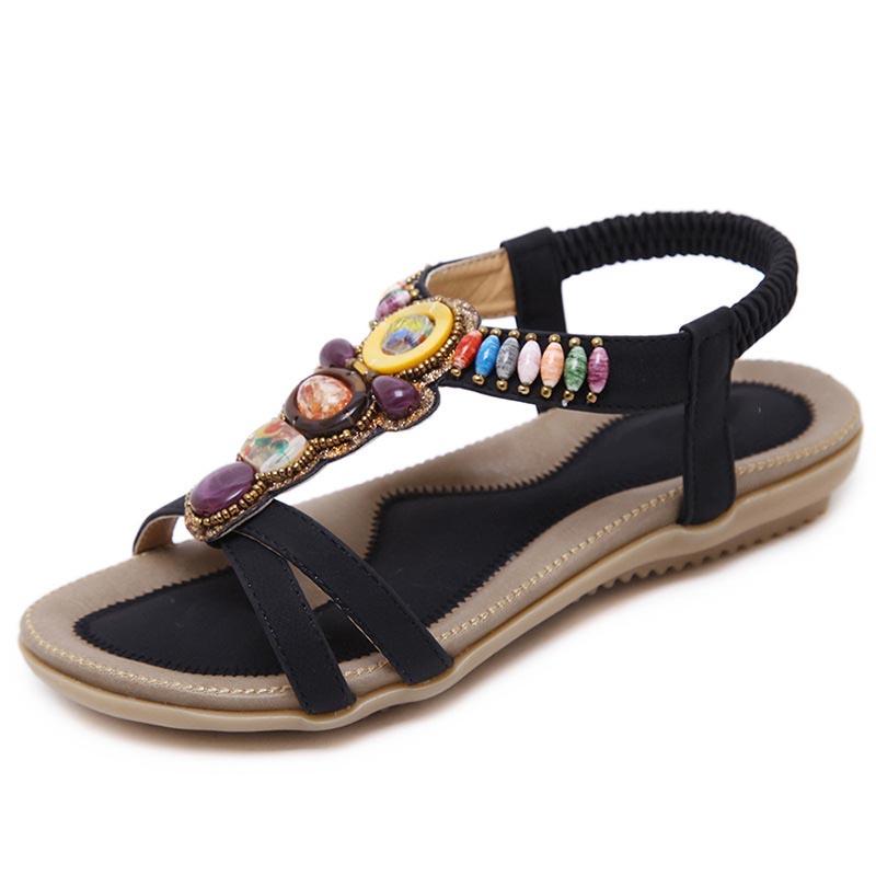 Nouvelles sandales, tongs et chaussures confortables pour femmes, idéales pour l'été.
