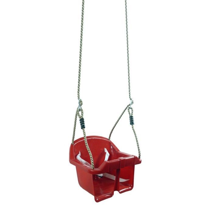 WICKEY Babyschaukel – HDPE-Sicherheitssitz mit Gurt – verstellbar von 195 bis 240 cm