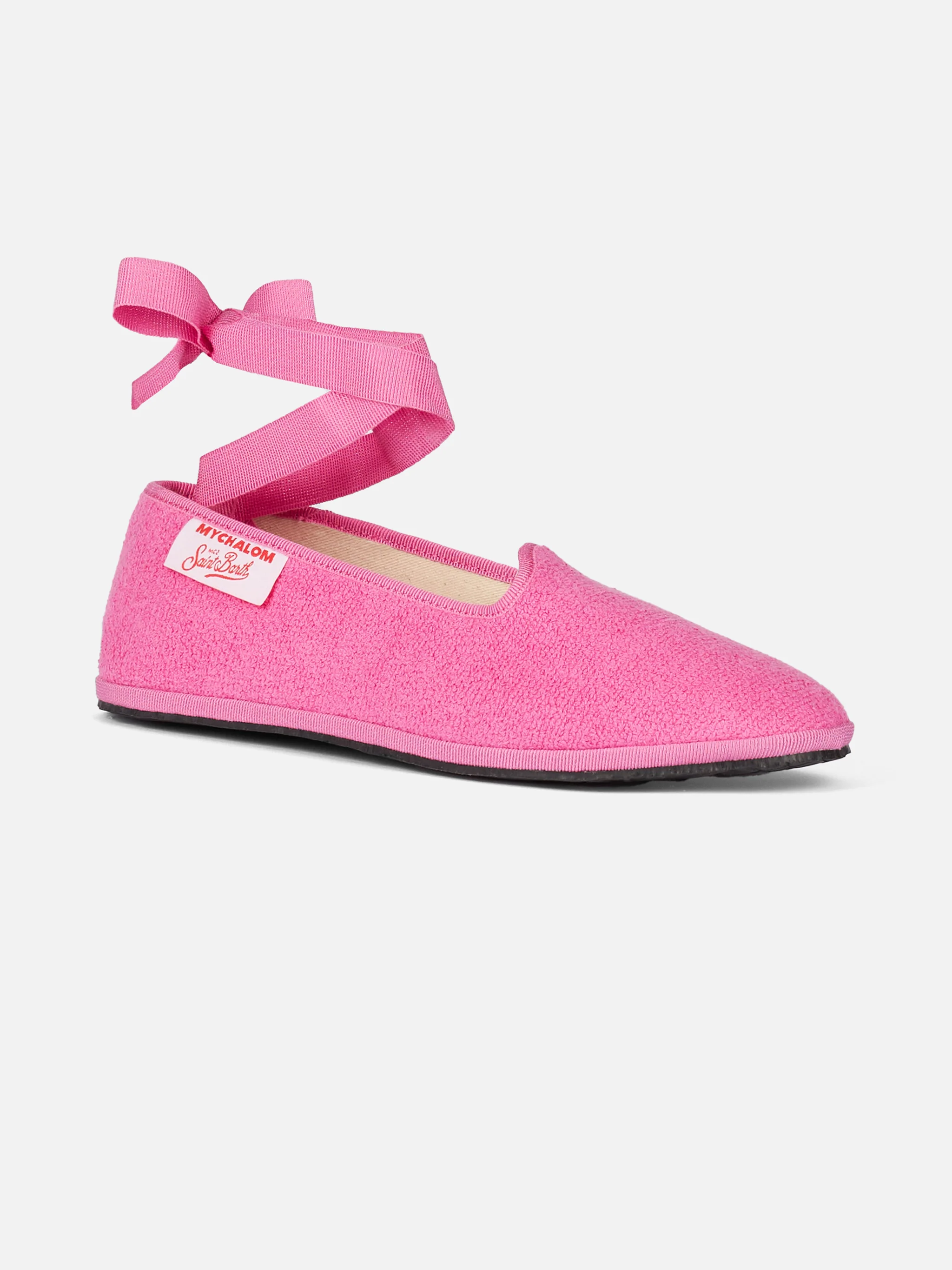 Mocassino pantofola da donna in spugna rosa | MY CHALOM SPECIAL EDITIO
