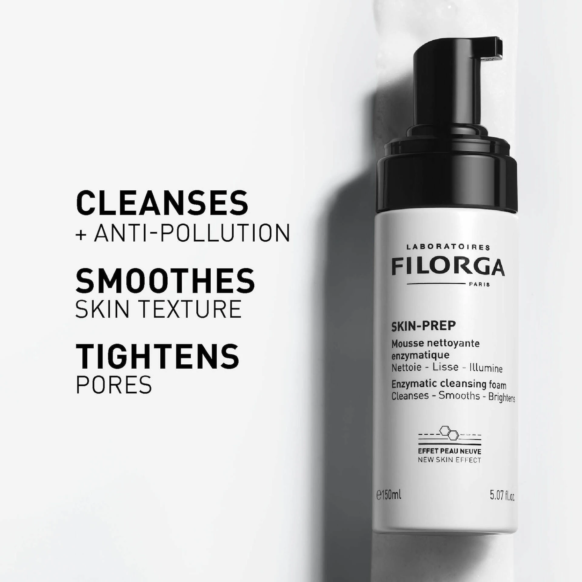 Skin-Prep enzīmu tīrīšanas putas 150 ml - FILORGA