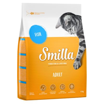 10 kg Smilla-kissanruokaa + 125 g Ringlies-probioottisia välipaloja ilmaiseksi!*