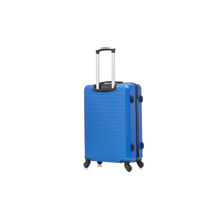 Valise Moyenne 20kg 65cm avec Vanity | Valise CELIMS Week-end | ABS | Cadenas | Bleu