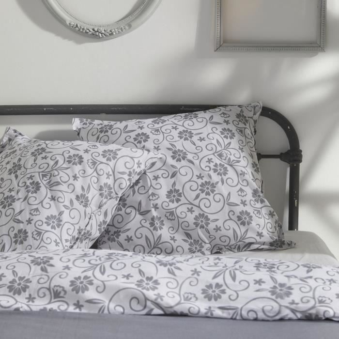 JUEGO DE CAMA TODAY - FUNDA NÓRDICA 220x240 + 2 FUNDAS DE ALMOHADA 63x63 - 100% ALGODÓN 57 hilos - Capuchina