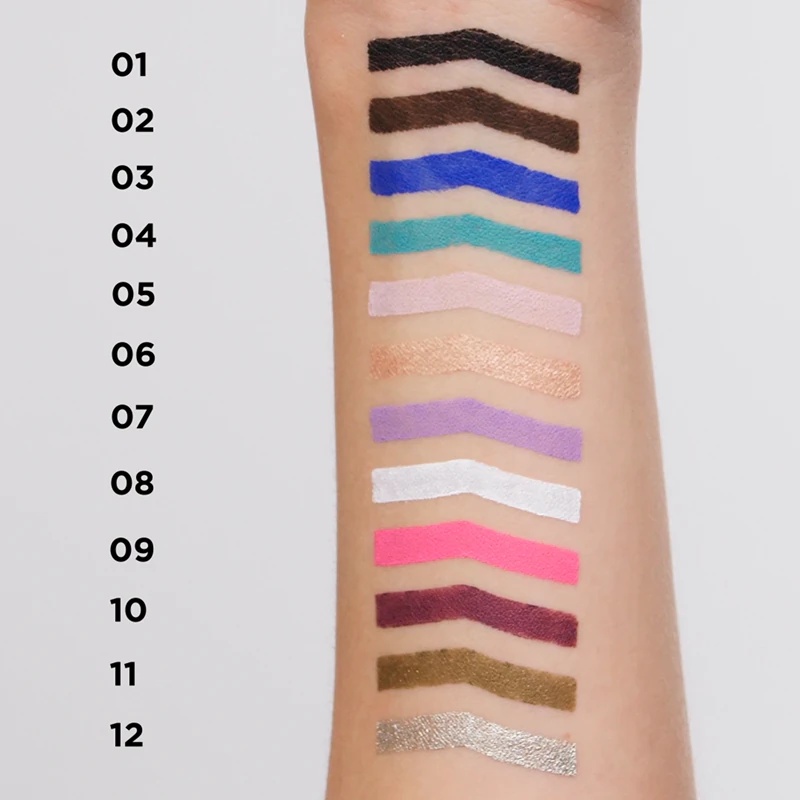 Eveline Cosmetics Variété vodoodporno gel črtalo za oči