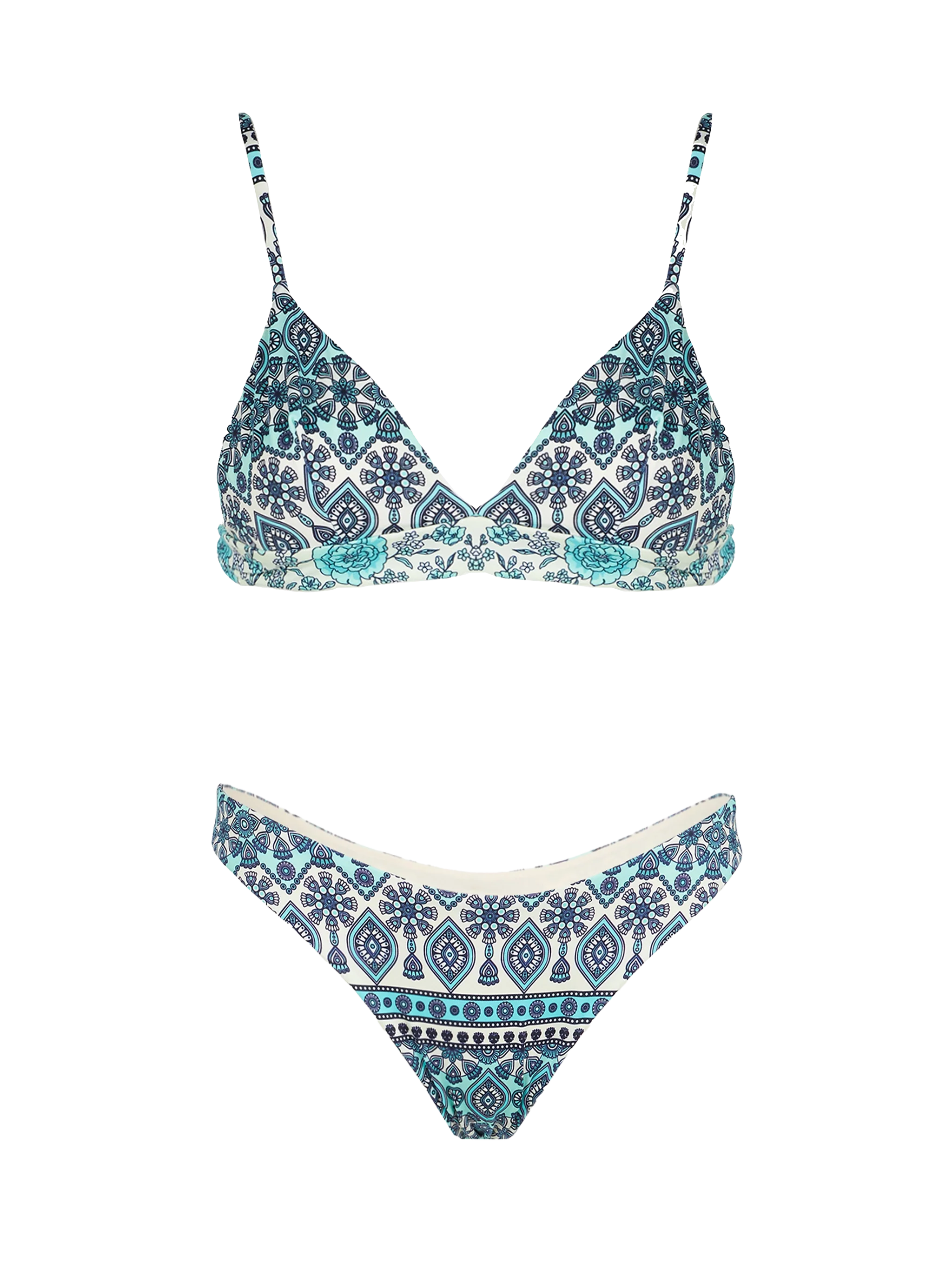 Bikini a triangolo stampa Gipsy