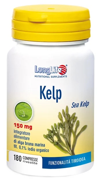 LONG LIFE Zeewier Detox Tabletten 180