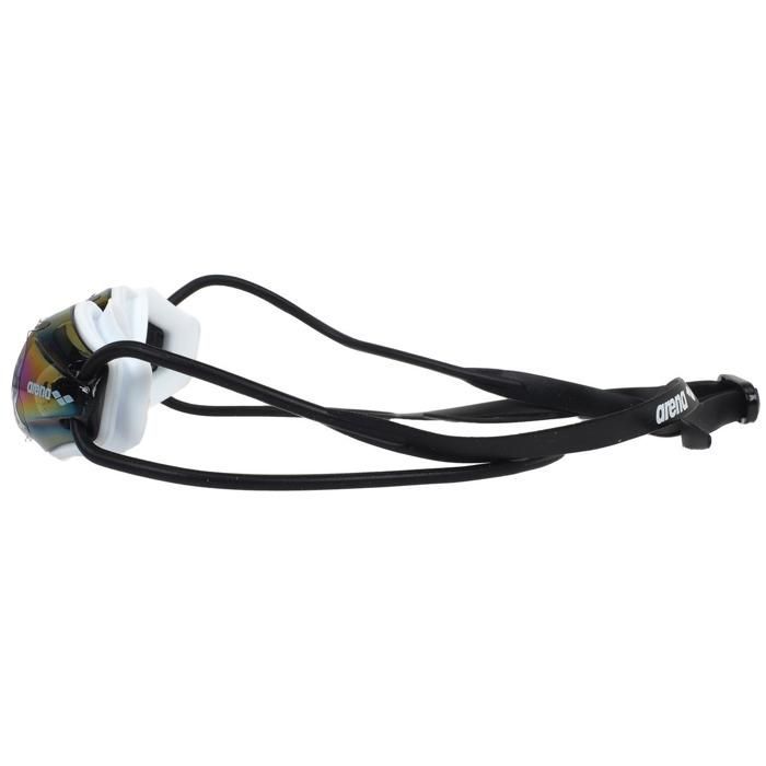Lunettes de natation - Arena - Tracks Mirror - Verres miroir - Jupes en silicone - Double élastique