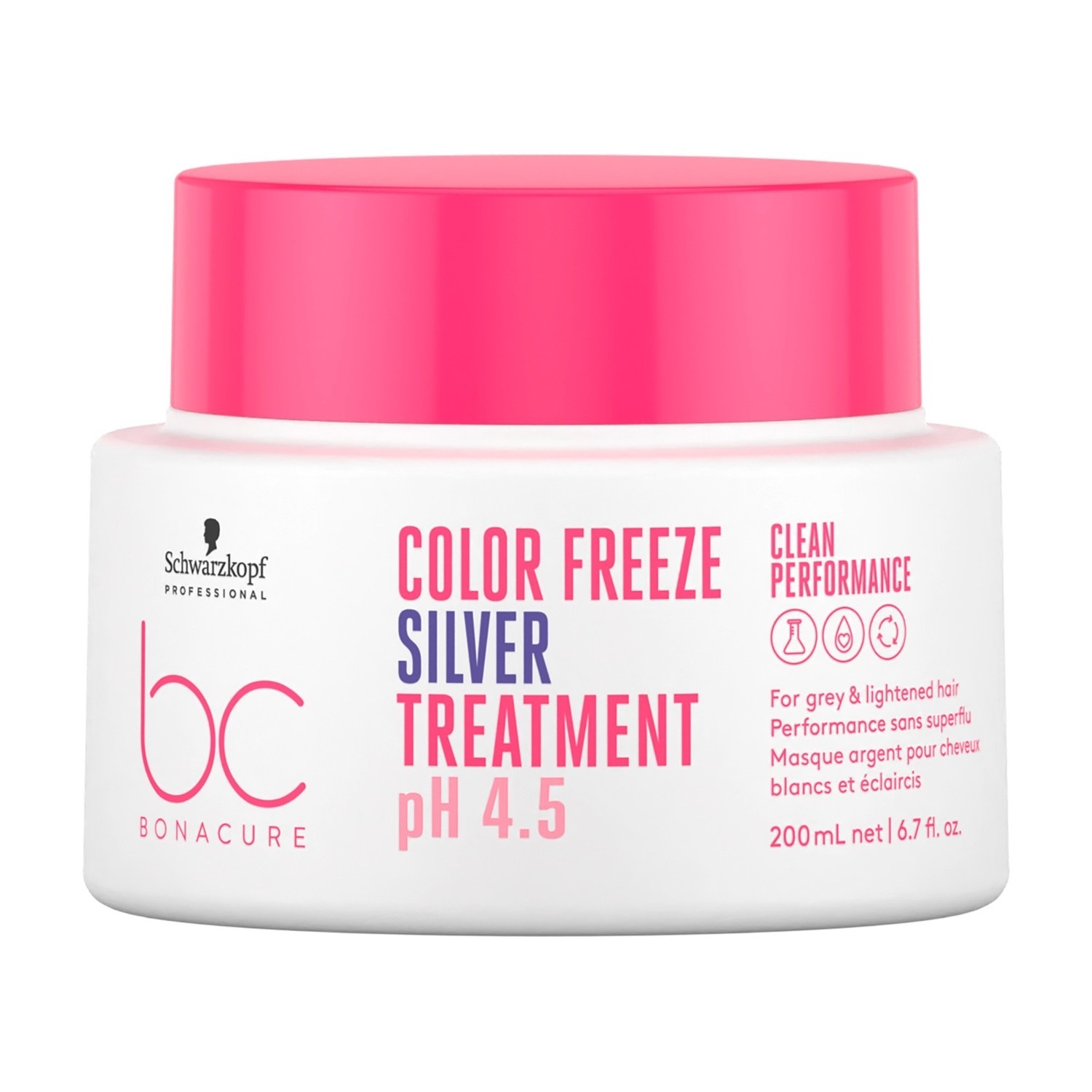 Schwarzkopf profesionalni tretman za kosu BC BONACURE pH 4.5 Color Freeze Silver tretman - 200 ml