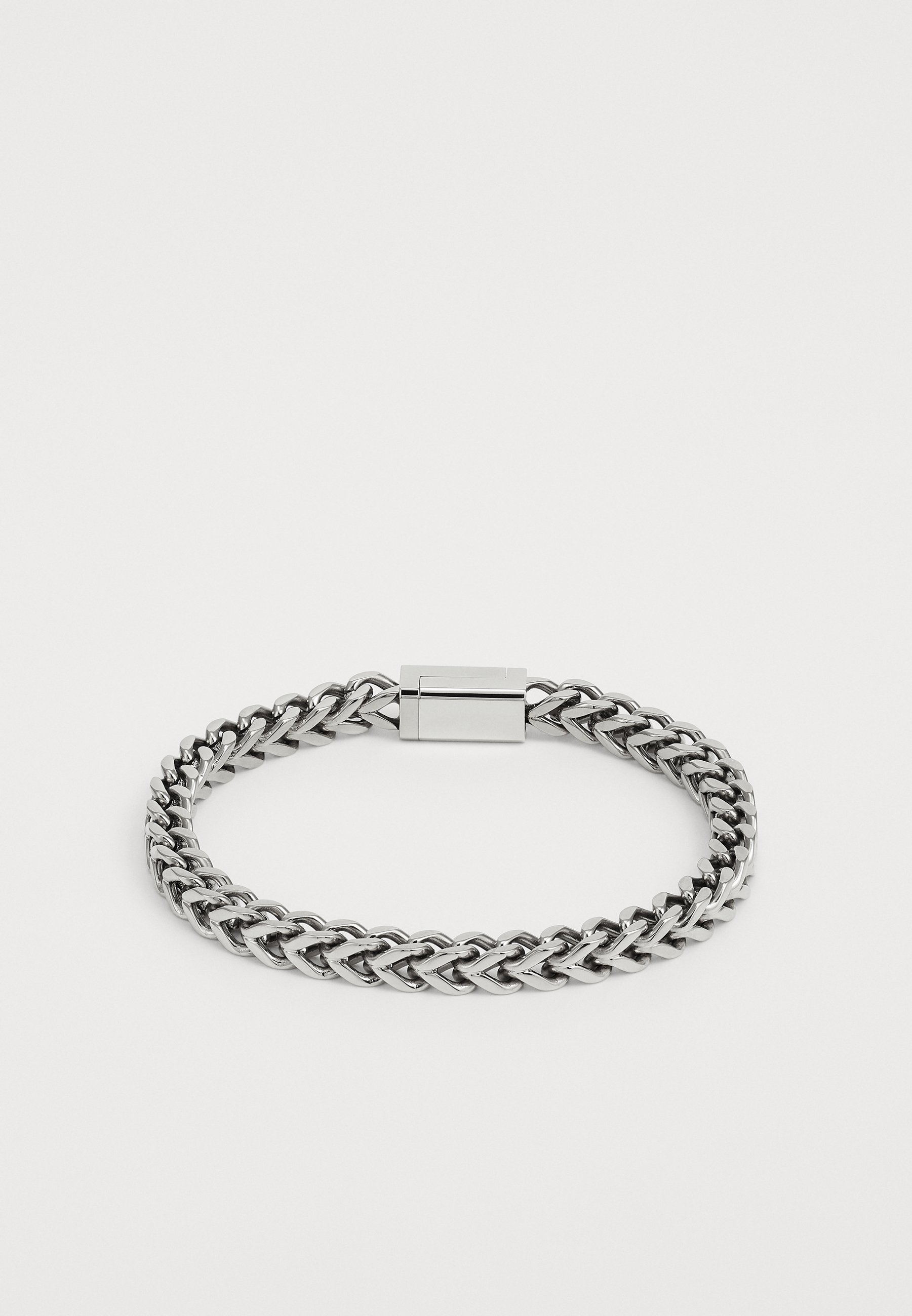 Tommy Hilfiger gevlochten armband - zilverkleurig