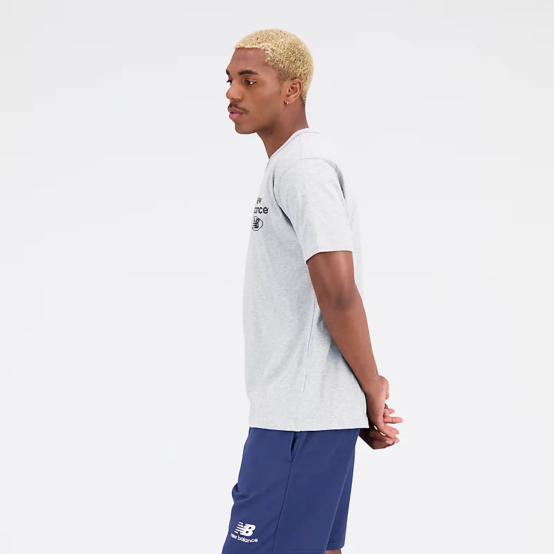 Herren-Basics neu interpretiert: Baumwolljersey – Sportgrau