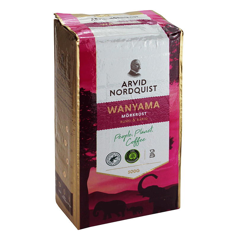 Arvid Nordquist Classic Wanyama 500g, filtro macinato